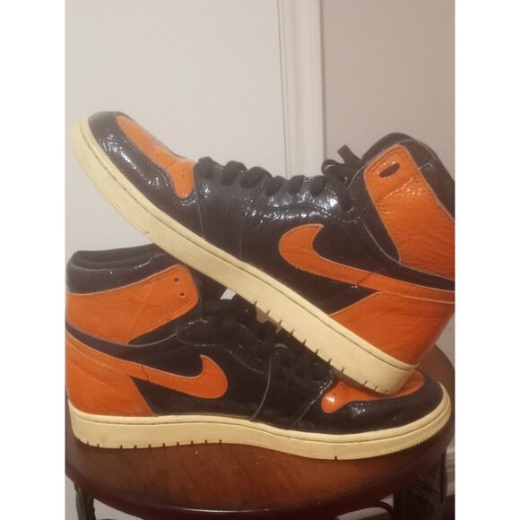 Size 12 - Jordan 1 Retro High Shattered Backboard 3.0 Preowned No Box 555088028 - Picture 13 of 14
